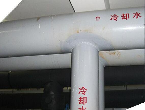 空调循环水内外涂钢塑管工程沟槽管件连接示意图